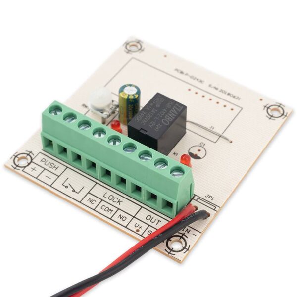 Zárvezérlő panel SPHD1203-01B és SPHD1205-01B tápegységhez