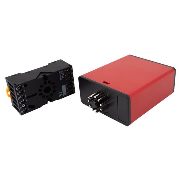 t20_01.jpg Indukciós hurok vezérlő 1 csatora, 2 relé - 12V/24V AC/DC, 230V AC