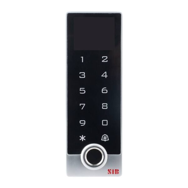 tf2lcd-em-w-ty_front.jpg Önálló működésű, vízálló LCD kijelzős biometrikus kódzár - WiFi - IP68 - TF2LCD-EM-W-Ty
