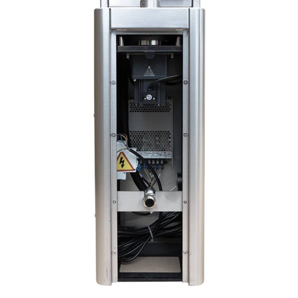 ts-sbt2000s-ss_inside.jpg Automata lengőkapu kefe nélküli motorral, nagy igénybevételre INOX házban, plexikaros
