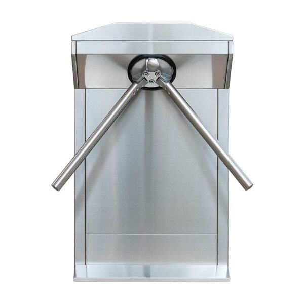 ts-ts1200-pro_front.jpg Egylábú félautomata ejtőkaros forgóvilla - Két áthaladási út - INOX - ZKTeco - PRO
