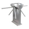 ts-ts1200-pro_iso.jpg Egylábú félautomata ejtőkaros forgóvilla - Két áthaladási út - INOX - ZKTeco - PRO