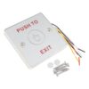 tsk-830b_led__set.jpg Felületre szerelhető érintés érzékeny kapcsoló - 86x86 mm - NO/NC