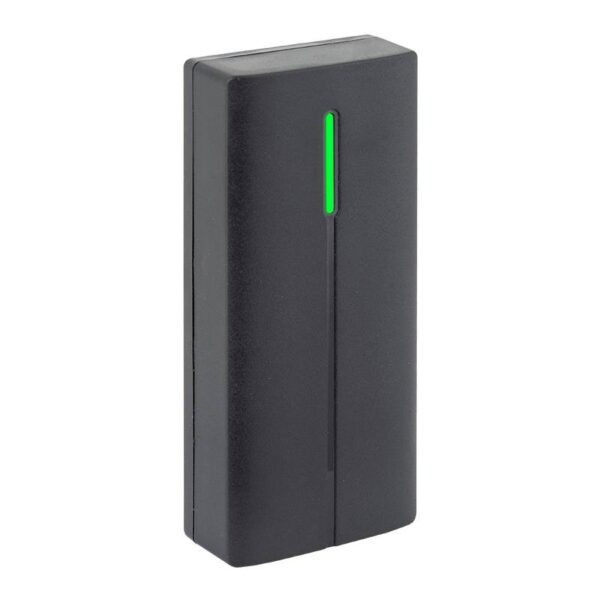 u-p009x_em_mf_h__isoright_gn.jpg Vízálló (IP68) hibrid Wiegand segédolvasó - EM, HID, MIFARE,