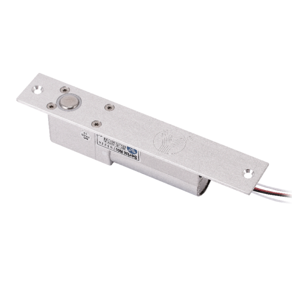 yb-100__2.png Süllyesztve szerelhető csapzár - Fail-safe - fordított működésű - 12V DC - visszajelzéssel