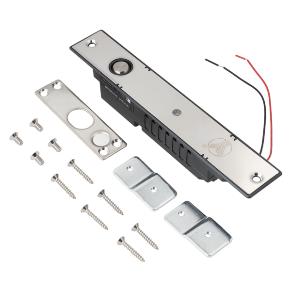 Süllyesztve szerelhető csapzár - Fail-safe - 12V DC - LED
