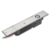 yb-100n_led_-5p_iso.png Süllyesztve szerelhető csapzár - Fail-safe - nyitójellel nyitható - 12V DC - ajtó állapot visszajelzéssel - időzítéssel - LED