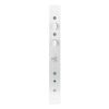 OUTLET: Motoros csapzár dupla reteszeléssel két szárnyú nyíló ajtóhoz - Fail-secure - áramszünet esetén zárt - kényszerkulcsal nyitható - 12-28V DC - ajtó és zár állapot visszajelzéssel - időzítéssel - LED