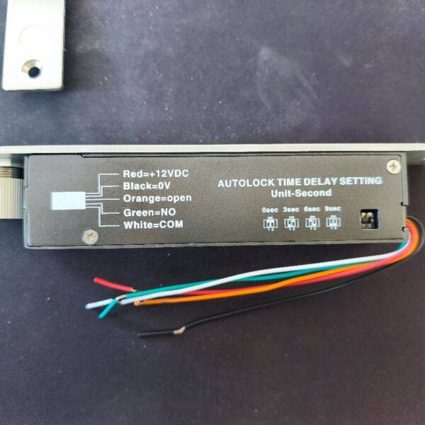 OUTLET: Süllyesztve szerelhető csapzár - Fail-safe - áramszünet esetén nyitott - 12V DC - időzítéssel