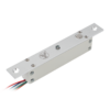 Mini süllyesztve szerelhető csapzár - Fail-safe - áramszünet esetén nyitott - 12V DC - visszajelzéssel - időzítéssel - LED