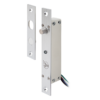 Mini süllyesztve szerelhető csapzár - Fail-secure - áramszünet esetén zárt - 12V DC - visszajelzéssel - időzítéssel - LED