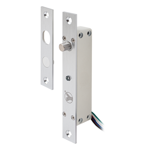 yb-90nb_led__f_k_p.png Mini süllyesztve szerelhető csapzár - Fail-secure - áramszünet esetén zárt - 12V DC - visszajelzéssel - időzítéssel - LED