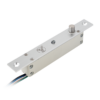 Mini süllyesztve szerelhető csapzár - Fail-secure - áramszünet esetén zárt - 12V DC - visszajelzéssel - időzítéssel - LED