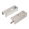 Mini üveglapra szerelhető csapzár - Fail-safe - áramszünet esetén nyitott - 12V DC - visszajelzéssel - időzítéssel - LED