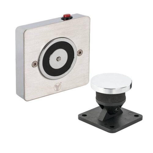 yd-603_1.jpg Ajtótartó mágnes INOX - 50kg - falra - teljesítmény nyilatkozattal