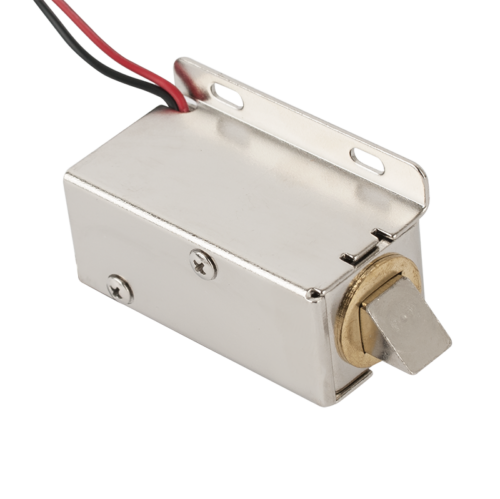 Elektromos szekrényzár - 24V - csapott nyelvű