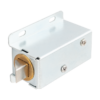 ye-302a_isoleft.png Elektromos szekrényzár - 12V - csapott nyelvű