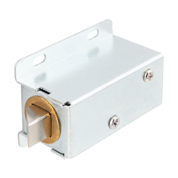 ye-302a_isoleft_1.png Elektromos szekrényzár - 24V - csapott nyelvű