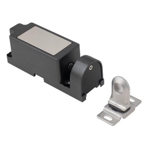 ye-307-s_isoright.png Elektromos szekrényzár - állítható működési mód - 12/24V - ajtó és zárállapot visszajelzéssel