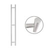 Henger alakú 1800 mm hosszú INOX fogantyú pár 90°-os lábakkal - 32 mm csőátmérővel