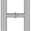 Henger alakú 1800 mm hosszú INOX fogantyú pár 90°-os lábakkal - 32 mm csőátmérővel
