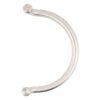 yh-275d_balra.jpg OUTLET: D alakú tolópajzs Hossza: 275 mm Csőátmérő: 25 mm