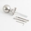 yh-s90o_8_1.jpg 90°-os egyenes gomb, INOX szálcsiszolt, 2 rögzítési ponttal, ovális címmel