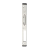 Hosszú zárpajzs DORCAS zárakhoz, állítható zárcsapdával - műanyag ajtóra - balos