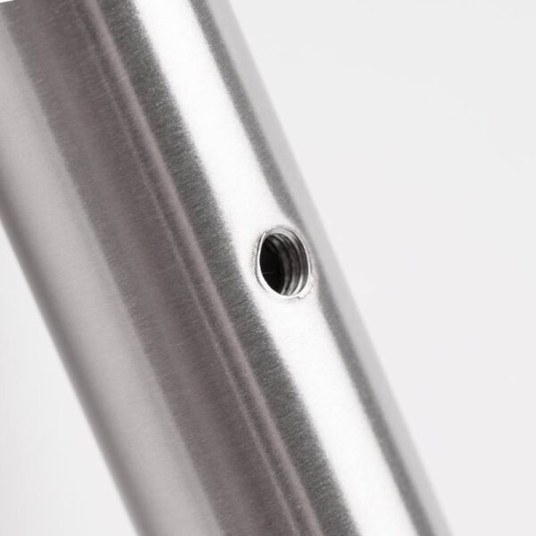 yht-500-32_5.jpg YHT-500/32(D5) - INOX fogantyú rúd láb nélküli 500mm hosszú 32mm csőátmérővel M5-ös furatú lábakhoz