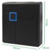 yk-102a-mf.jpg OUTLET: Vízálló Wiegand segédolvasó - Mifare 13.56MHz