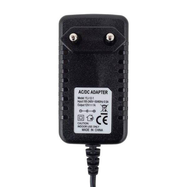 yli-12-1_t_pfront.jpg Kapcsolóüzemű tápegység "adapter" 12V 1A