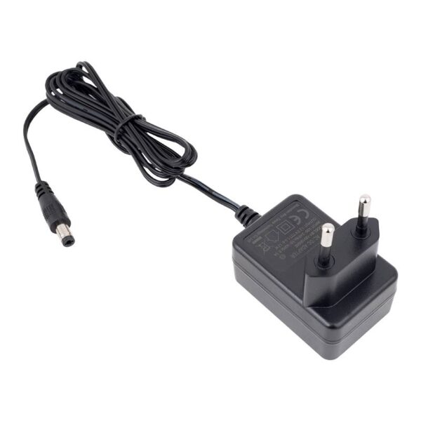 yli-12-1a_fullisoleft.jpg Kapcsolóüzemű tápegység "adapter" 12V 1A