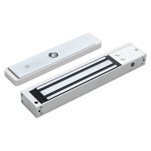 ym-280_led_-ds_1_1.jpg Dupla szenzoros felületre szerelhető síkmágnes visszajelzéssel - LED - 280kg