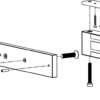 ym-350w_robb-1.png Felületre szerelhető síkmágnes - vízálló (IP68) - 350kg