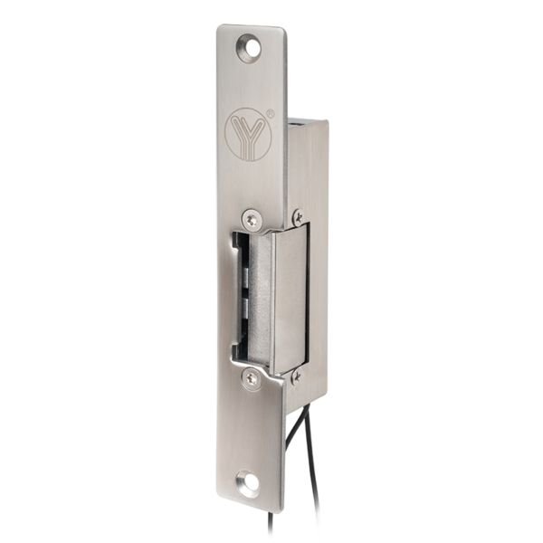 ys-131nc-ip_f_k_p.png Rövid, rozsdamentes előlapos elektromos zár - feszültségre zár - fail-safe (szünetáramú) - IP65