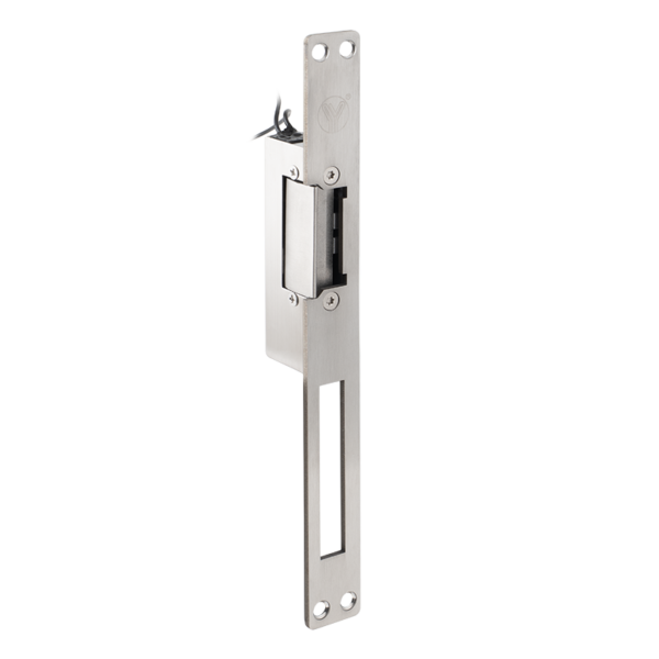 ys-132no-ip_isoright.png Hosszú, rozsdamentes előlapos elektromos zár - feszültségre nyit - fail-secure (munkaáramú) - IP65
