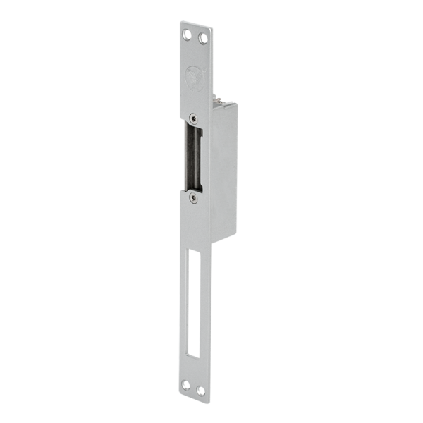 ys-132no_800x800_2_-1.png Hosszú, rozsdamentes előlapos elektromos zár, feszültségre záró - fail-safe (szünetáramú)