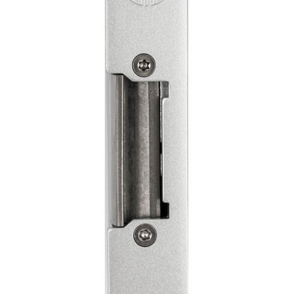 ys-132no_800x800_3_-1.jpg Hosszú, rozsdamentes előlapos elektromos zár, feszültségre záró - fail-safe (szünetáramú)