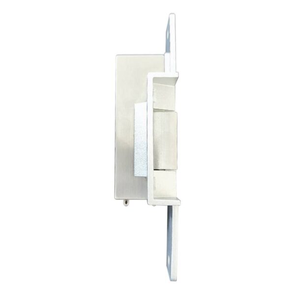 OUTLET: Elektromos zár - feszültségre nyit - fail-secure (munkaáramú) - rövid pajzzsal