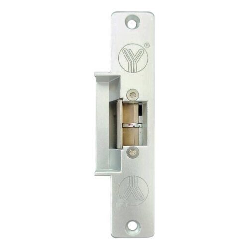 ys-137b_s__jav2.jpg OUTLET: Elektromos zár visszajelzéssel - feszültségre nyit - fail-secure (munkaáramú) - rövid pajzzsal