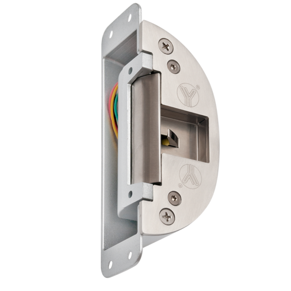 OUTLET: Pánikzárakhoz illeszthető zárfogadó állítható működési móddal, ajtóállapot visszajelzéssel - fail-secure/safe (munka- /szünetáramú)