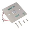 ywp-880c_led__set.jpg Süllyesztve szerelhető fém LED gyűrűs nyomógomb(IP67), 86x86 mm-es szálcsiszolt előlappal