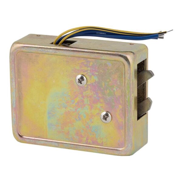 yx-42_r__isoleft.jpg OUTLET: Tolóajtó zár - felületre szerelhető - NO/COM visszajelzéssel - 12V DC