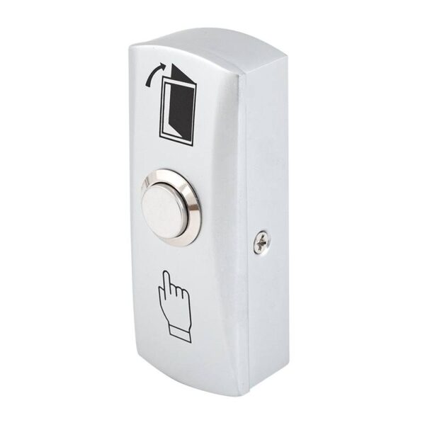 Fémházas kimagasló felületű nyomógomb(IP65) 82x32x25mm, NO-COM kimenet