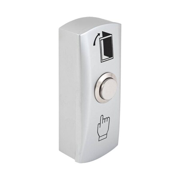 Fémházas kimagasló felületű nyomógomb(IP65) 82x32x25mm, NO-COM kimenet