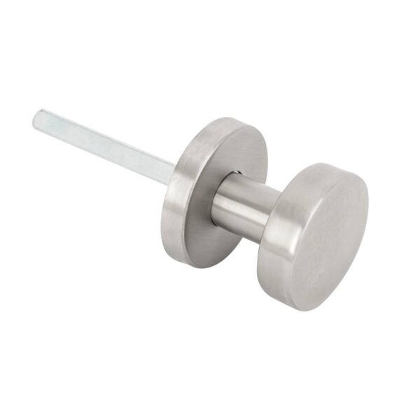 zag-9167_2.jpg Lapos kör alakú egyenes nyakú gomb, fix, INOX, kerek címmel 4 rögzítési ponttal