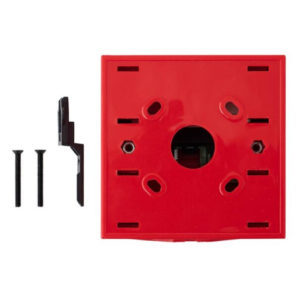 zzz-cpk-861c_back.jpg OUTLET: Visszaállítható kézi jelzésadó műanyag lappal piros színben NO/NC/COM 1 kapcsolós