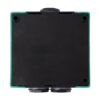 zzz-cpk-865g-wp_back_full.jpg Visszaállítható kézi jelzésadó IP65 védelemmel, 2x NO/NC/COM kimenettel zöld színben