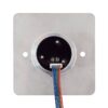 OUTLET: ISK-841C Infravörös közelítés érzékeny kapcsoló INOX pajzzsal és időzítéssel
