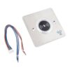 OUTLET: ISK-841C Infravörös közelítés érzékeny kapcsoló INOX pajzzsal és időzítéssel